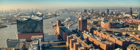 Hamburg von oben