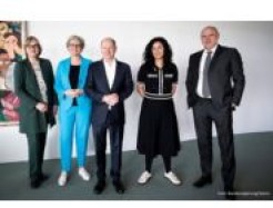 Kanzler Scholz mit Vertreter*innen der Klima-Allianz Deutschland