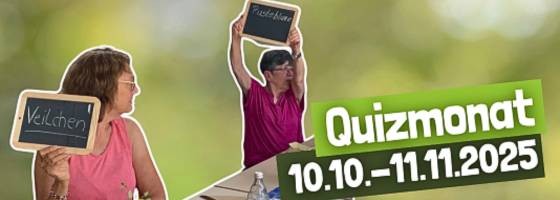 Quizmonat 10.10 - 11.11.2025