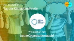 Werbebild zum Tag der Klimademokratie